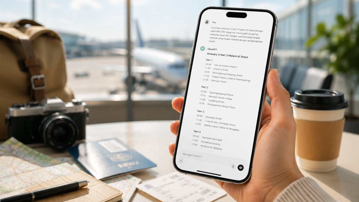 Plan Trip Dalam Beberapa Saat? Ramai Dah Guna AI Untuk Susun Itinerary