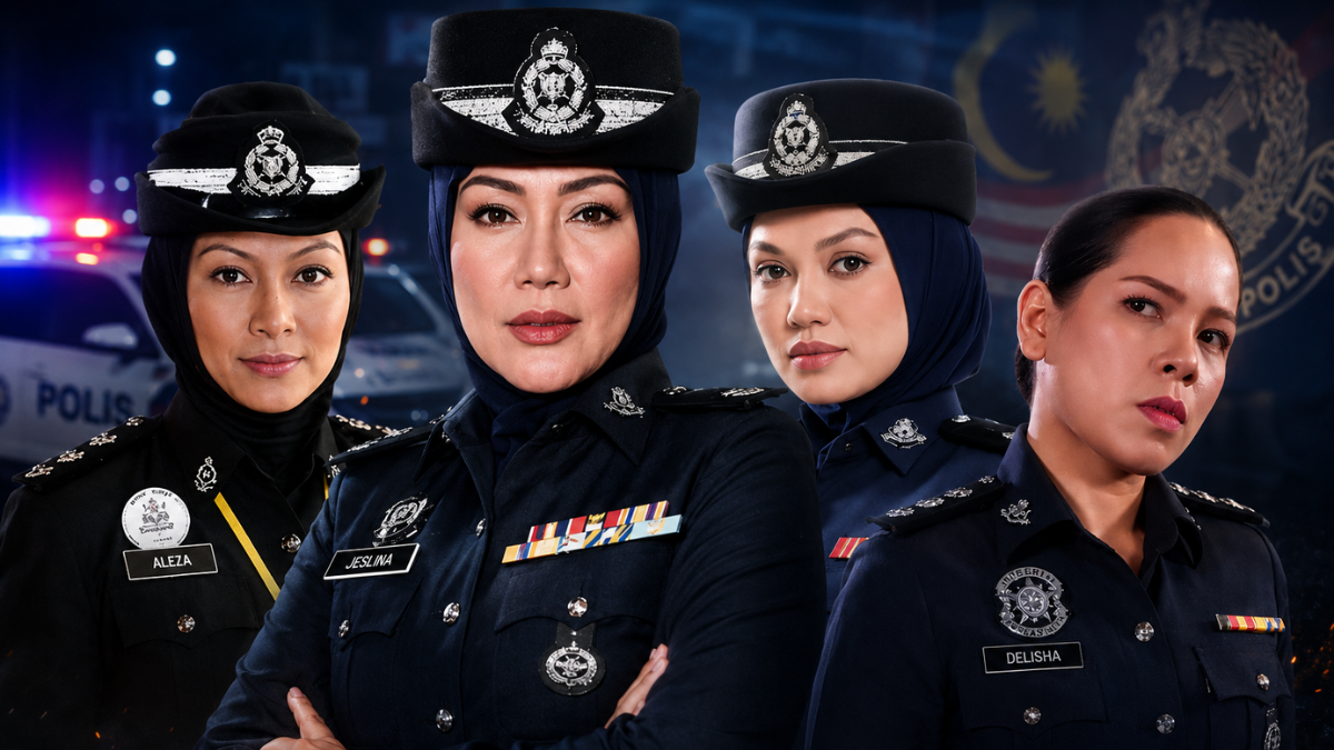 Pernah Jadi Inspektor, ASP Hingga DSP, Ini 8 Pelakon Wanita Terkenal Dengan Watak Kepolisan