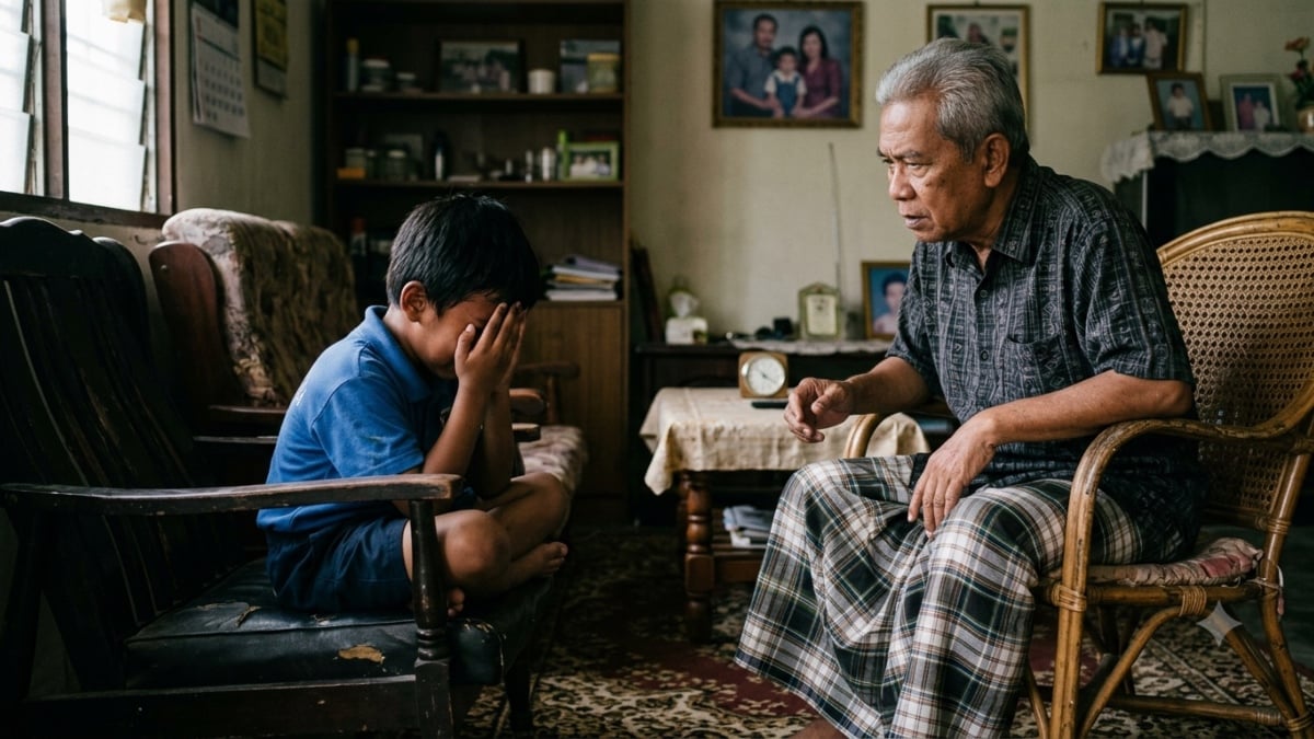 Wanita Tak Tahan Bapa Mentua Didik Anak 8 Tahun Cara Askar – ‘Hal Kecil Pun Dia Akan Terus Libas’
