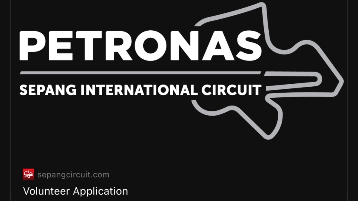 Permohonan Sukarelawan F1 2026 Kini Dibuka, Terima Elaun RM60 Sehari