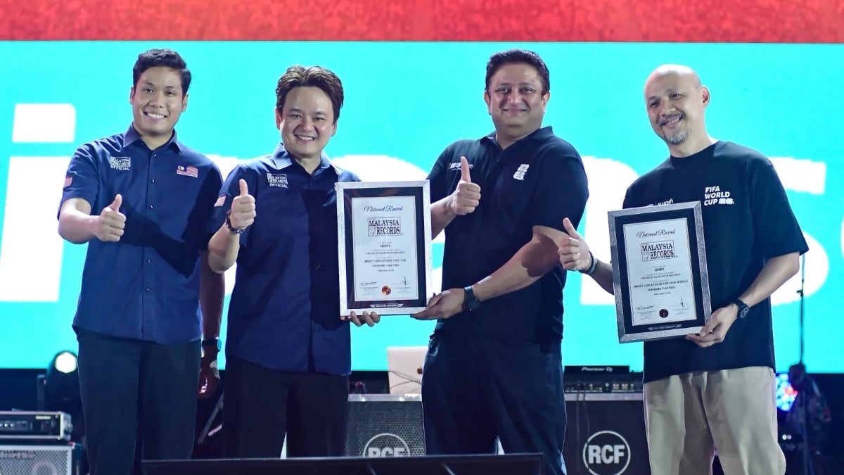 Lebih 100 Lokasi! Unifi Raih Pengiktirafan Malaysian Book of Records Melalui Pesta Tonton FIFA World Cup 2026™