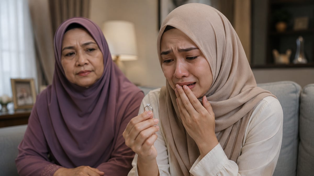 Wanita Kecewa Ditipu Ibu Mentua, Dakwa Beri Cincin Palsu Semasa Nikah – ‘Dia Kata Tak Elok Simpan Emas Nanti Kena Hisab’