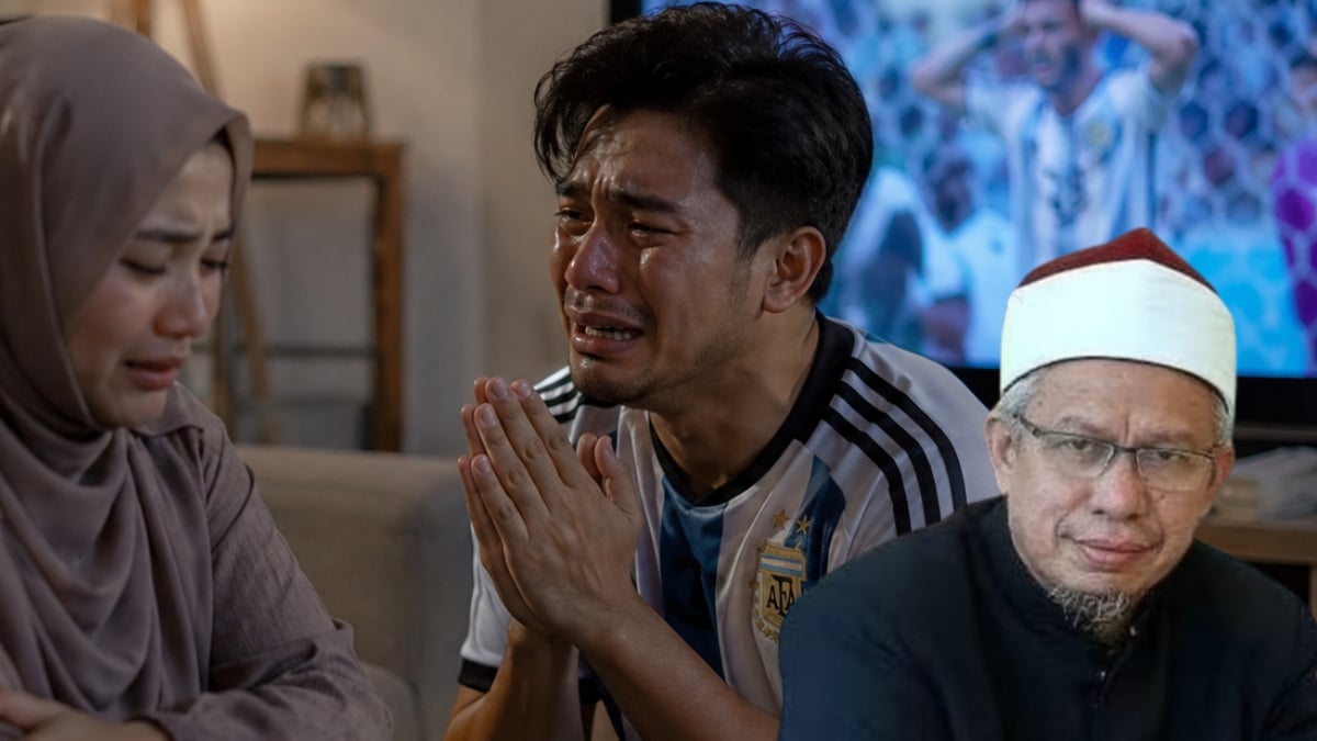 Suami Meraung Didakwa Bertaruh Cerai Isteri Talak Tiga Jika Argentina Kalah, Ini Penjelasan Dr Zulkifli