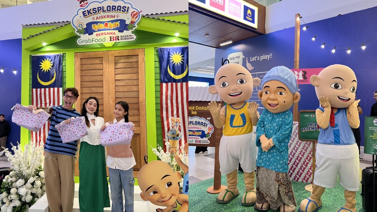 Upin & Ipin x Grab & Baskin Robbins Serbu MyTOWN! Ada Game, Aiskrim Percuma & Hadiah