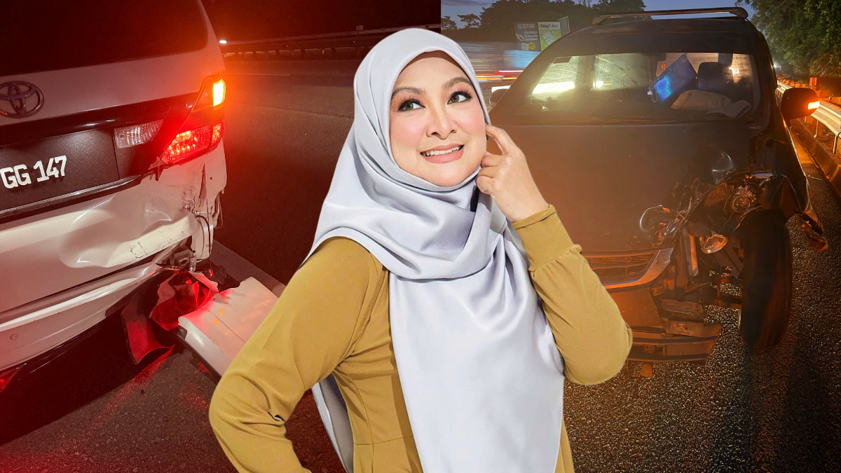 Abby Abadi Terlibat Kemalangan, Kereta Dirempuh Dari Belakang – ‘Pemandu Itu Tengok, Lepas Itu Blah’