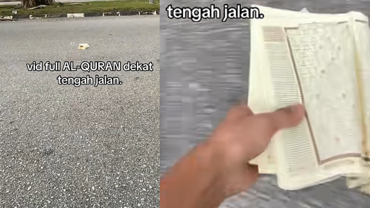 Dua Remaja Alihkan Al-Quran Atas Jalan Raya Raih Pujian