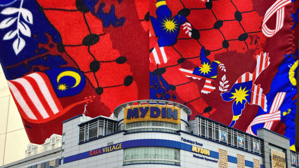Isu Tudung Jalur Gemilang Bintang Tak Cukup 14 Bucu, Mydin Mohon Maaf & Henti Jualan – ‘Kesilapan Pembekal’