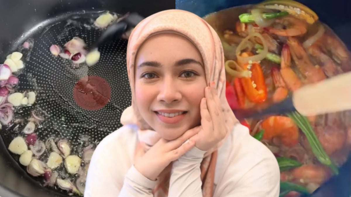 Amira Othman Kembali Ke Dapur Selepas Selesai Berpantang – ‘Misi Hilangkan Jawline Fattah Amin’