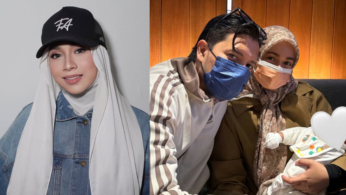 Amira Othman Kongsi Foto Bersama Fattah Amin & Anak, Netizen Luah Rasa Teruja – ‘Akhirnya Dapat Tengok Gambar Bertiga’