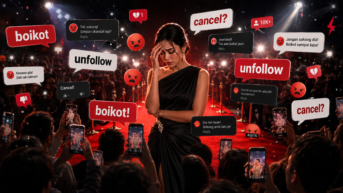 Satu Kesilapan, Terus Dibuang? Bagaimana ‘Cancel Culture’ Peminat Boleh Mengubah Nasib Artis Dalam Sekelip Mata