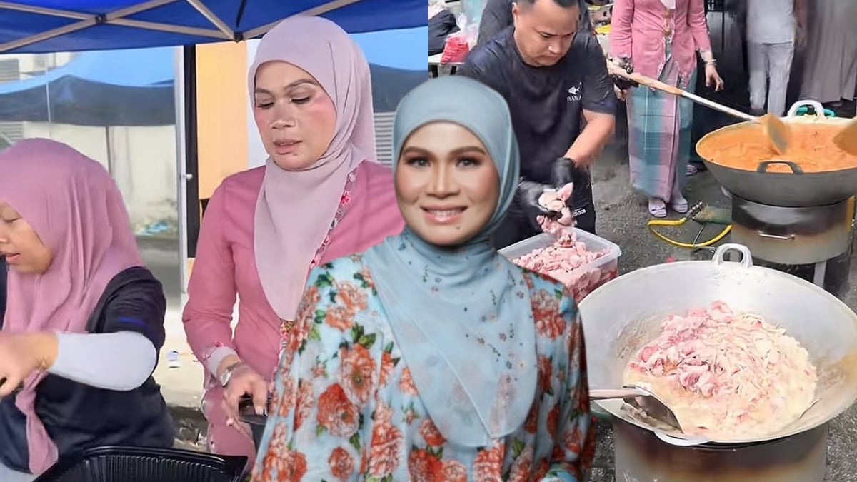 [VIDEO] Haliza Maysuri Turun Merewang Untuk Aqiqah Cucu – ‘Dah La Kaya, Rajin Turun Dapur’