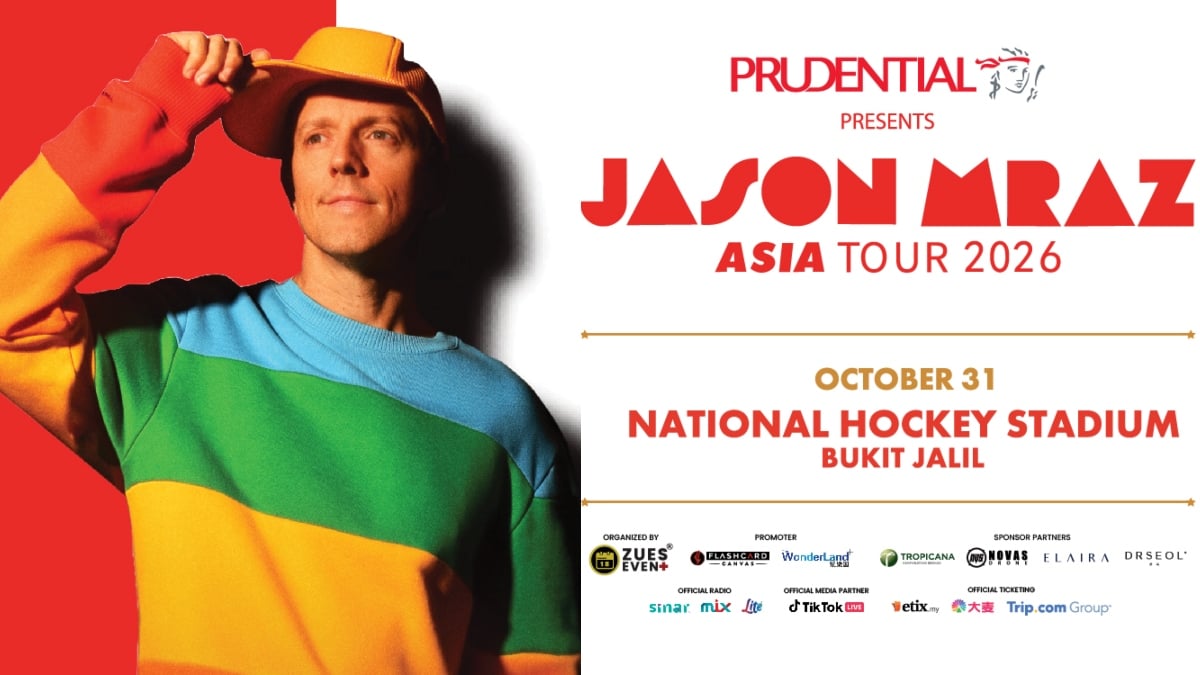 Permintaan Tinggi! 4 Kategori Tiket Baharu Konsert Jason Mraz Mula Dijual 12 Ogos