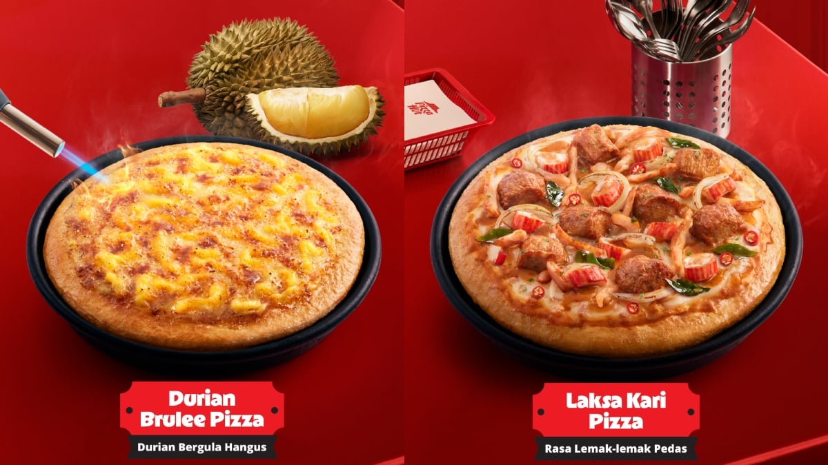 Raikan ‘Rasa Malaysia’ Bersama Pizza Hut, Menu Legend Laksa Kari & Durian Brulee Kembali Dengan Diskaun Sehingga 69%!