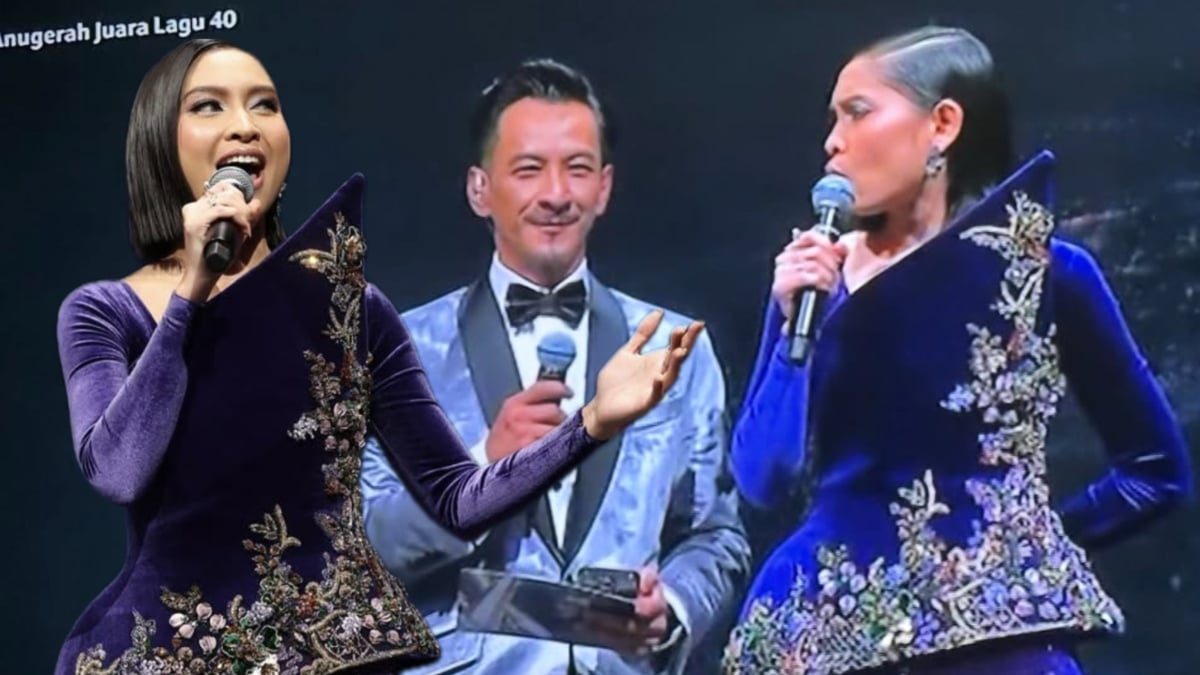 AJL40: ‘Bodypack In Ear Monitor’ Terjatuh Semasa Mengacara, Netizen Puji Sissy Iman Tenang Kawal Situasi
