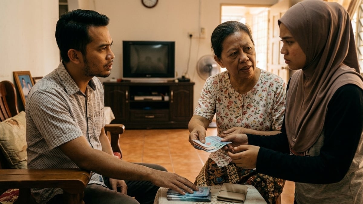 Anak Tegur Ibu Minta Duit STR, Padahal Nak Guna Beli Barang Baby – ‘Nak Kalut Kami Punya Kenapa?’