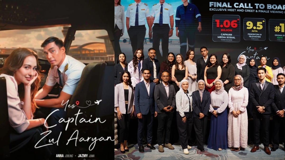 Drama Yes! Captain Zul Aaryan Raih 1.06 Billion Capaian Media Sosial, 9.5 Juta Penonton Di TV