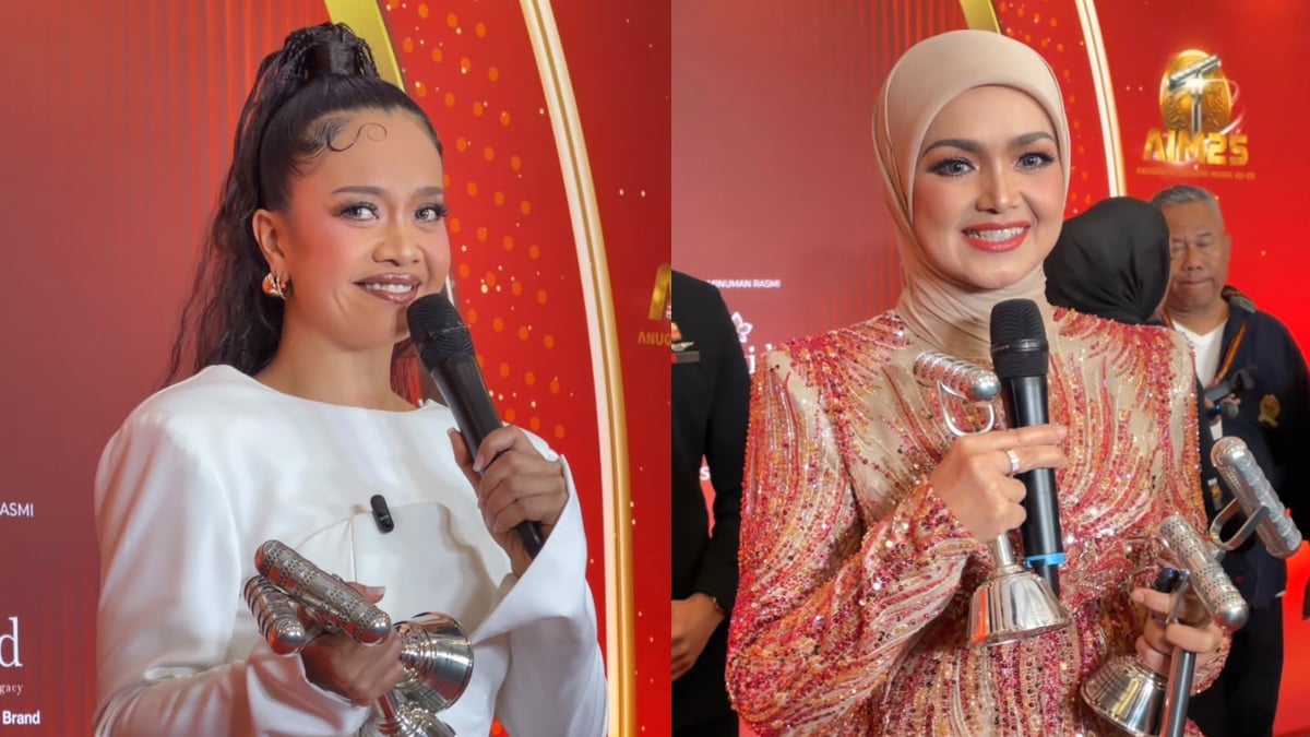 Mimifly, Siti Nurhaliza Dominasi AIM25 – Ini Senarai Penuh Pemenang