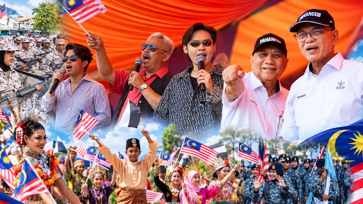 Razak Ahmad, Haqiem Rusli & Zaki Yamani Bergabung… 3 Generasi, 1 Semangat Merdeka