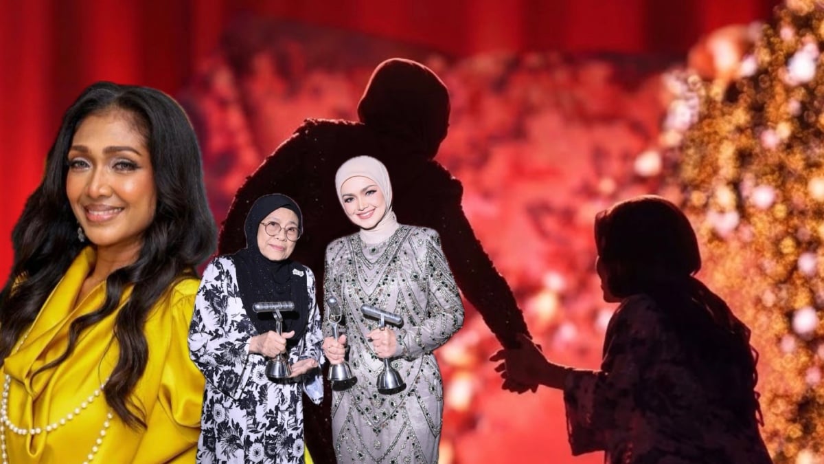 Nourul Depp Kagum Siti Nurhaliza Pimpin Tangan Habsah Hassan Di AIM25 – ‘Saya Hormati Kesopanan & Kebaikannya’