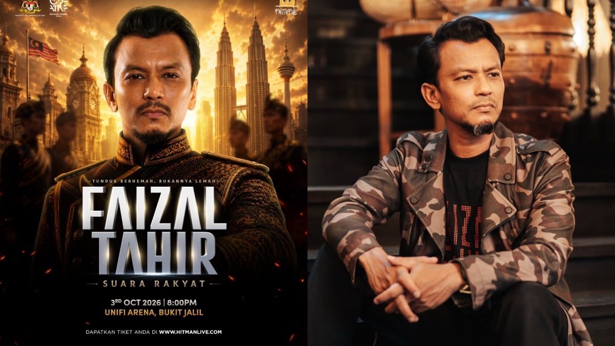 85 Peratus Tiket ‘Suara Rakyat’ Dah Terjual! Faizal Tahir Kongsi Pentas Dengan Mirwana