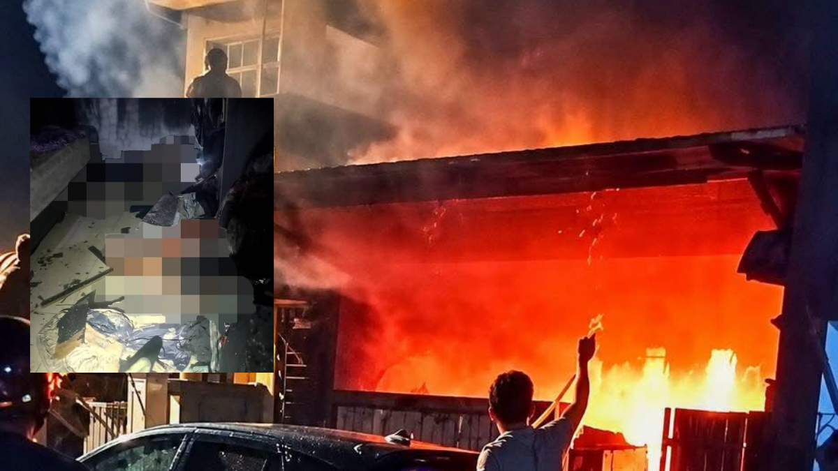 Tiga Beranak Maut Terperangkap Dalam Kebakaran Rumah Di Kluang