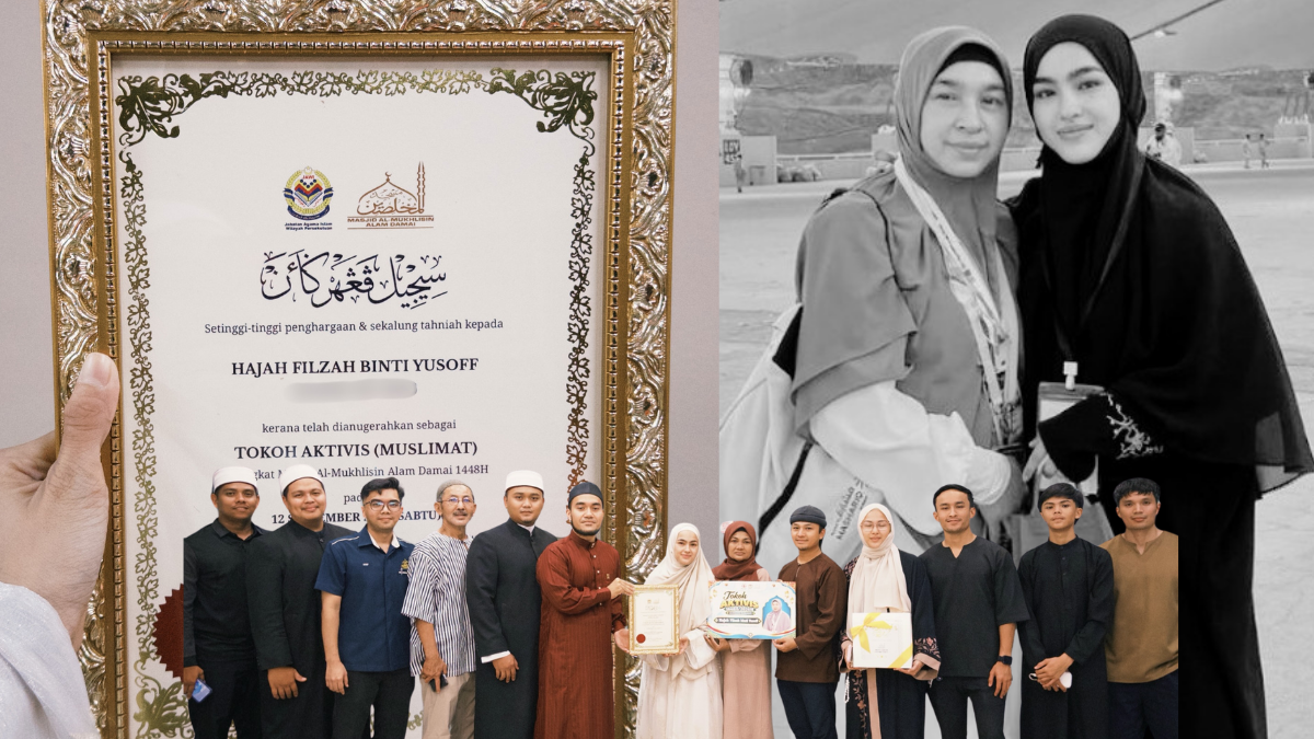 Arwah Ibu Elfira Loy Terima Anugerah Tokoh Aktivis Masjid