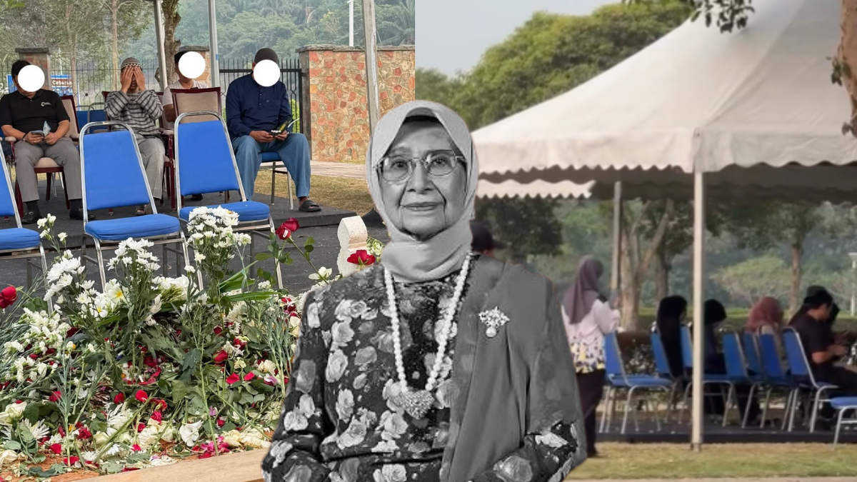 Pusara Tun Dr Siti Hasmah Tak Putus Diziarahi, Ada Datang Seawal Pagi Sebelum Ke Pejabat