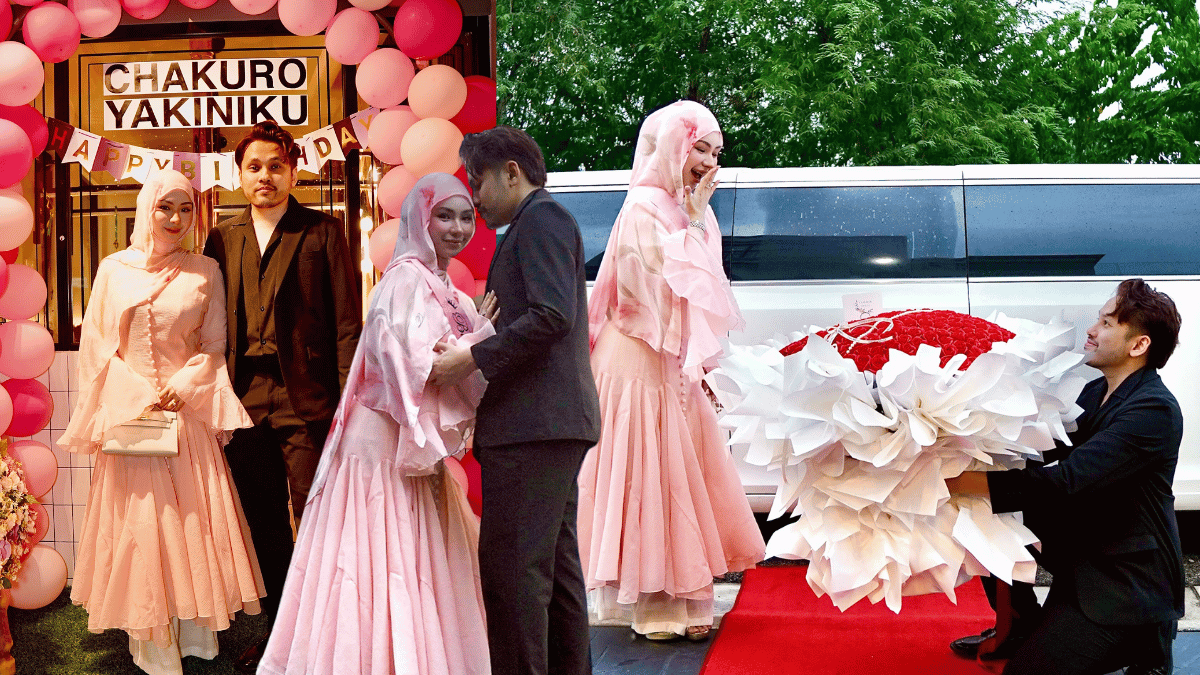 Adira Salahudi Sebak Terima Kejutan ‘Birthday’ & ‘Anniversary’ Daripada Suami – ‘Semoga Kita Kekal Hingga Jannah’