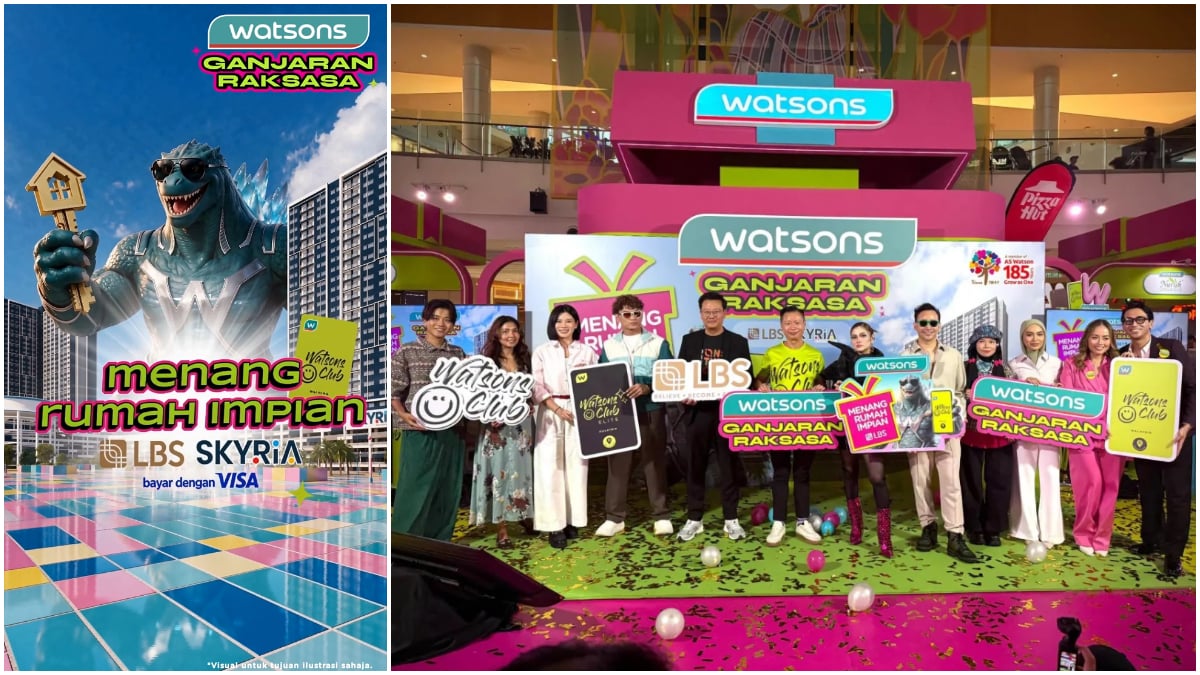 Watsons Tawar Ganjaran Rumah Baharu