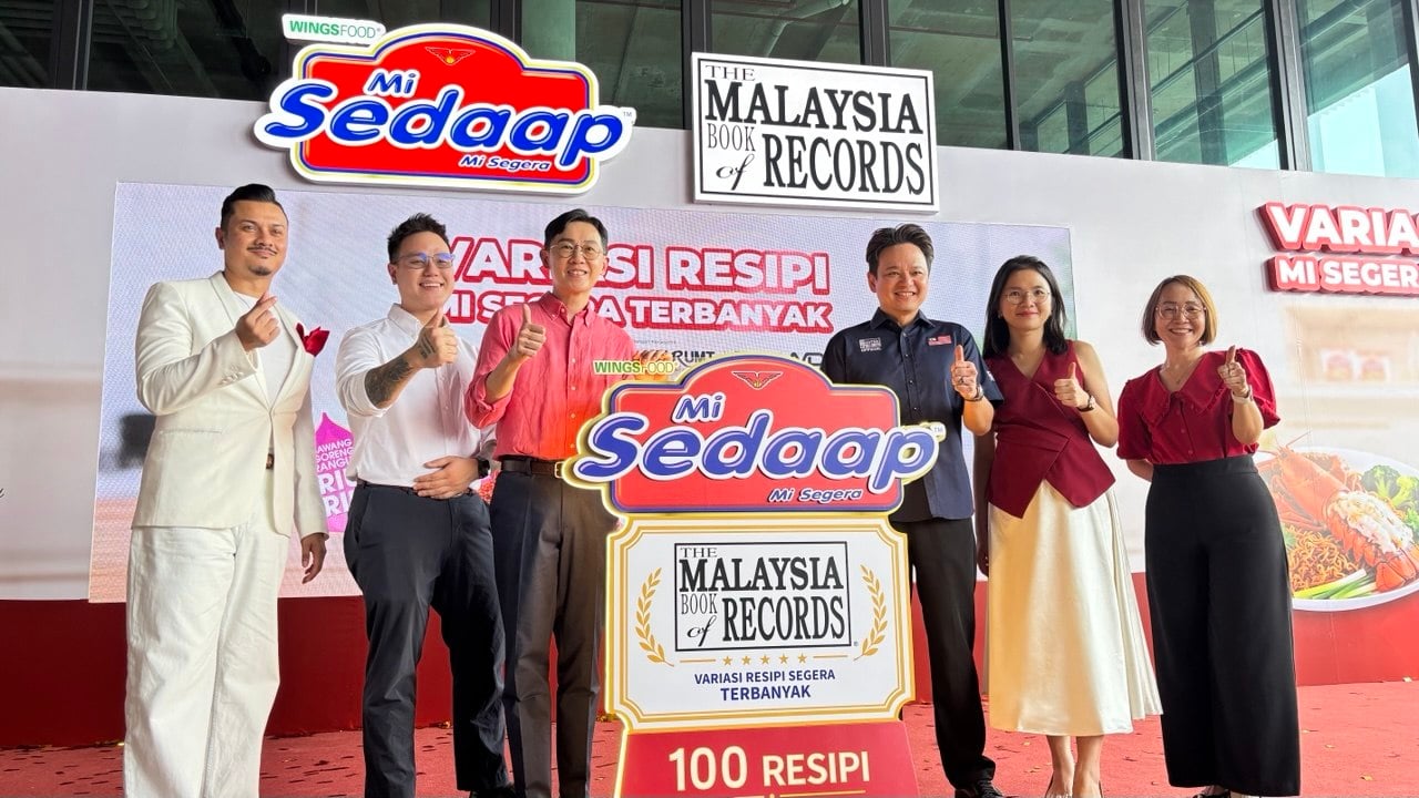 Mi Sedaap Raih Pengiktirafan Malaysia Book Of Records Dengan Variasi Resipi Mi Segera Terbanyak