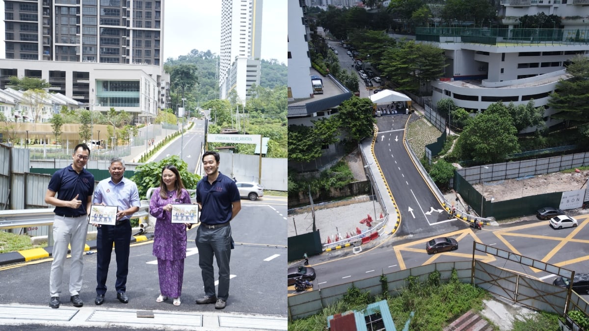 Tak Perlu Stres ‘Jam’ Lagi! Jalan Baharu Bon Estates Di Mont Kiara Kini Rasmi Dibuka