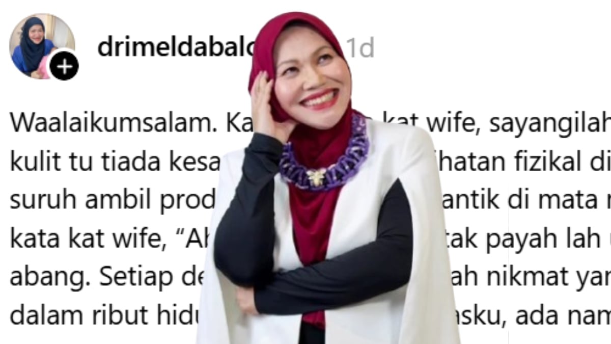 Suami Cari Produk Pemutih Untuk Isteri, Dr Imelda Nasihat – ‘Sayangilah Tak Kira Kulit Cerah Atau Gelap’
