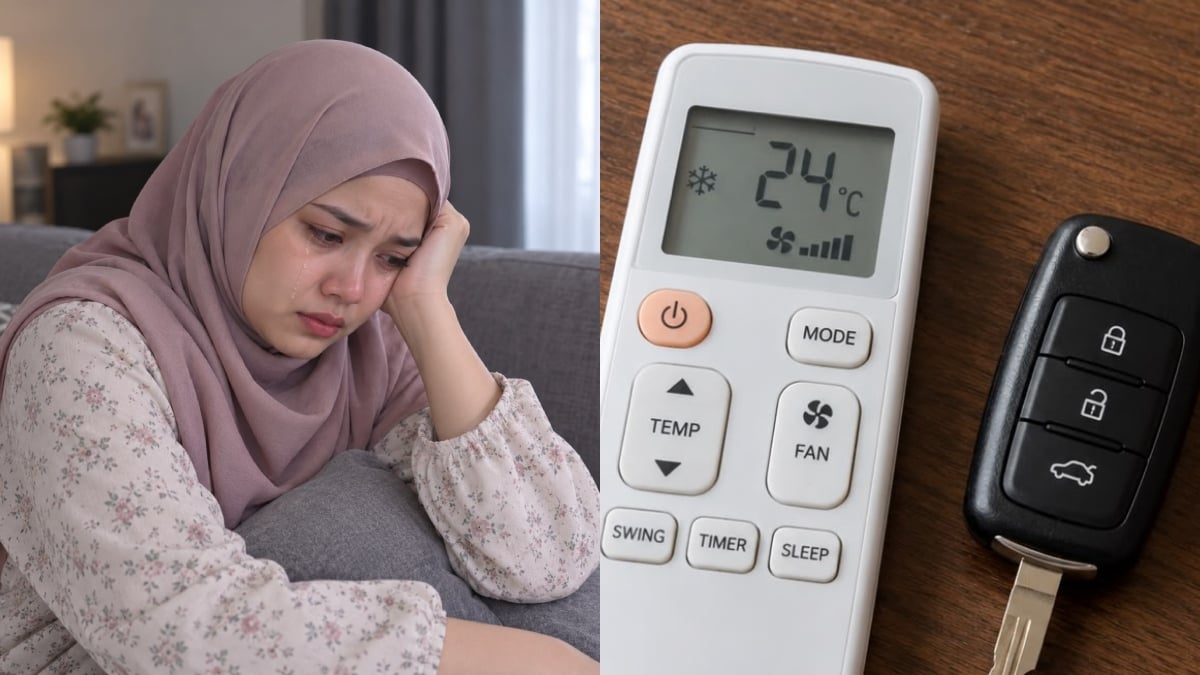 ‘Kejam Ke? Dia Ambil Remote Aircond & Kunci Kereta’ – Isteri Persoal Sikap Suami Setiap Kali Bergaduh