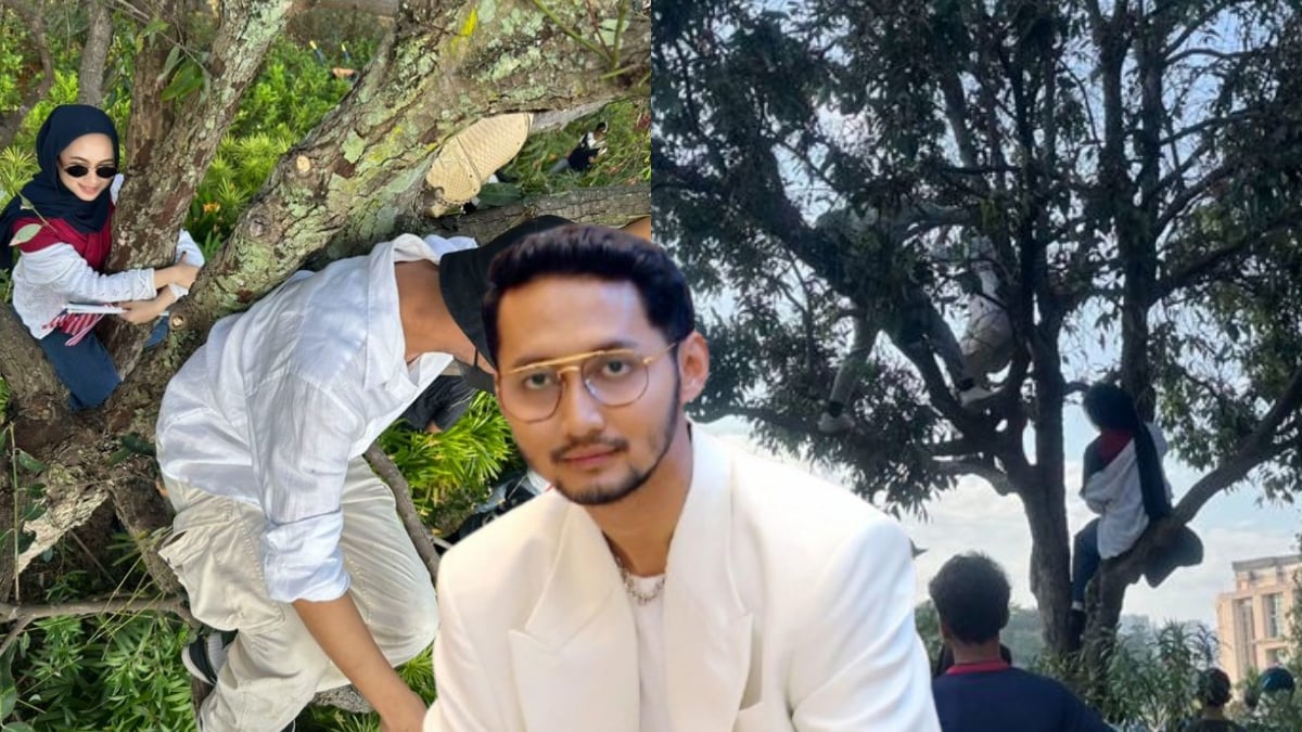 Tindakan Isteri Panjat Pokok Demi Tengok Perarakan Curi Tumpuan, Sufian Suhaimi Tampil Perjelas – ‘Dia Yang Ikut’