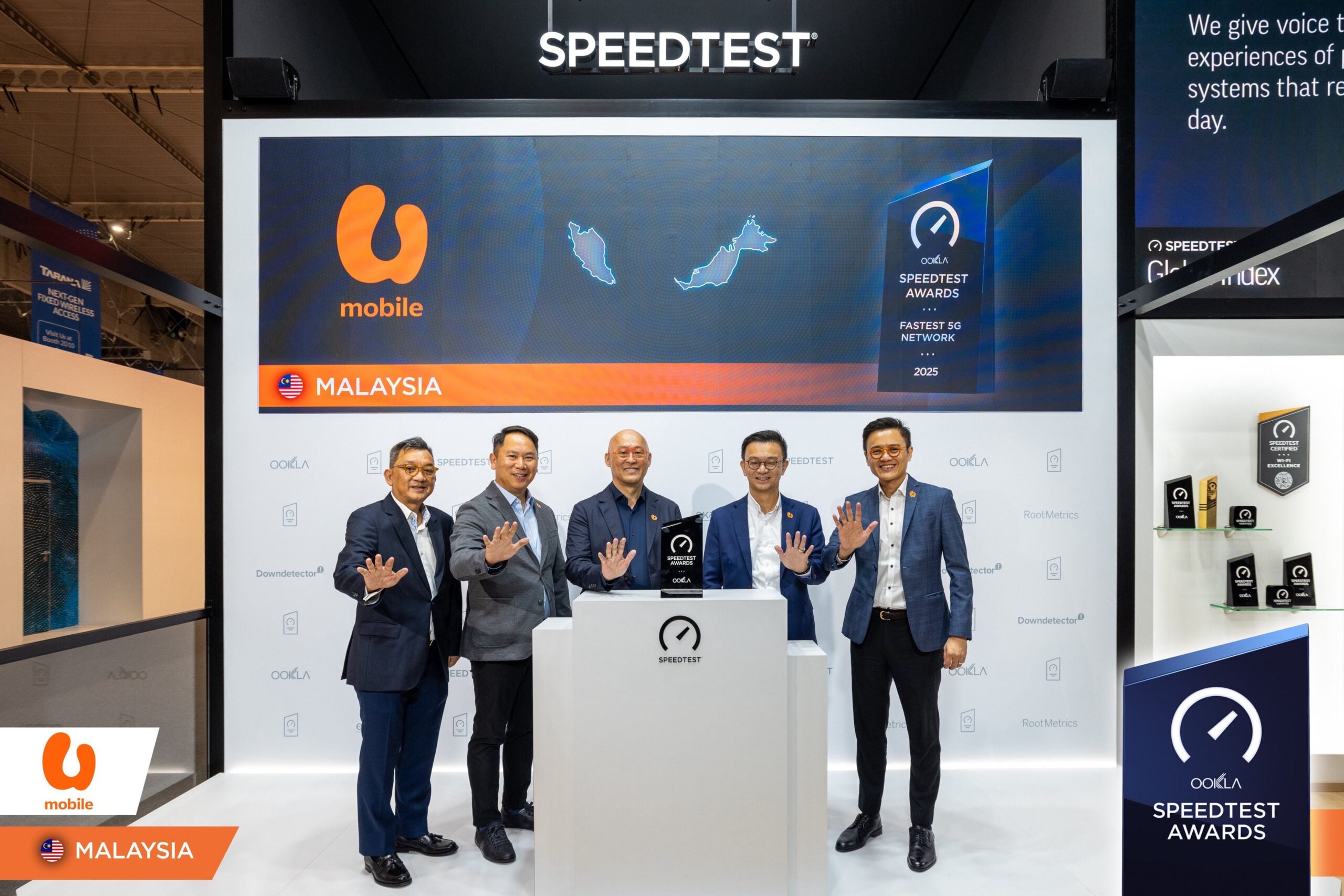 U Mobile Catat Peningkatan, ULTRA5G Raih Pengiktirafan Opensignal, Ookla