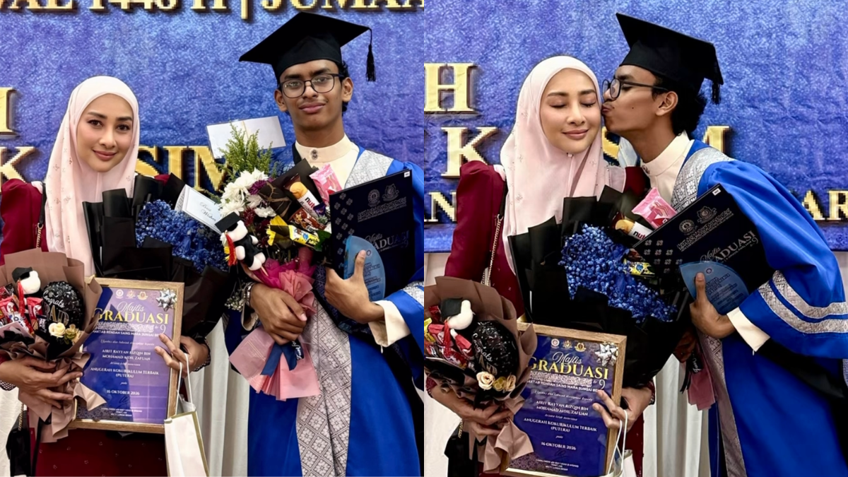 ‘Tak Kira Apa Keputusan Ryan, Mommy Tetap Ada Di Sini’ – Rita Rudaini Titip Pesanan Buat Anak Sulung Bakal Duduki SPM