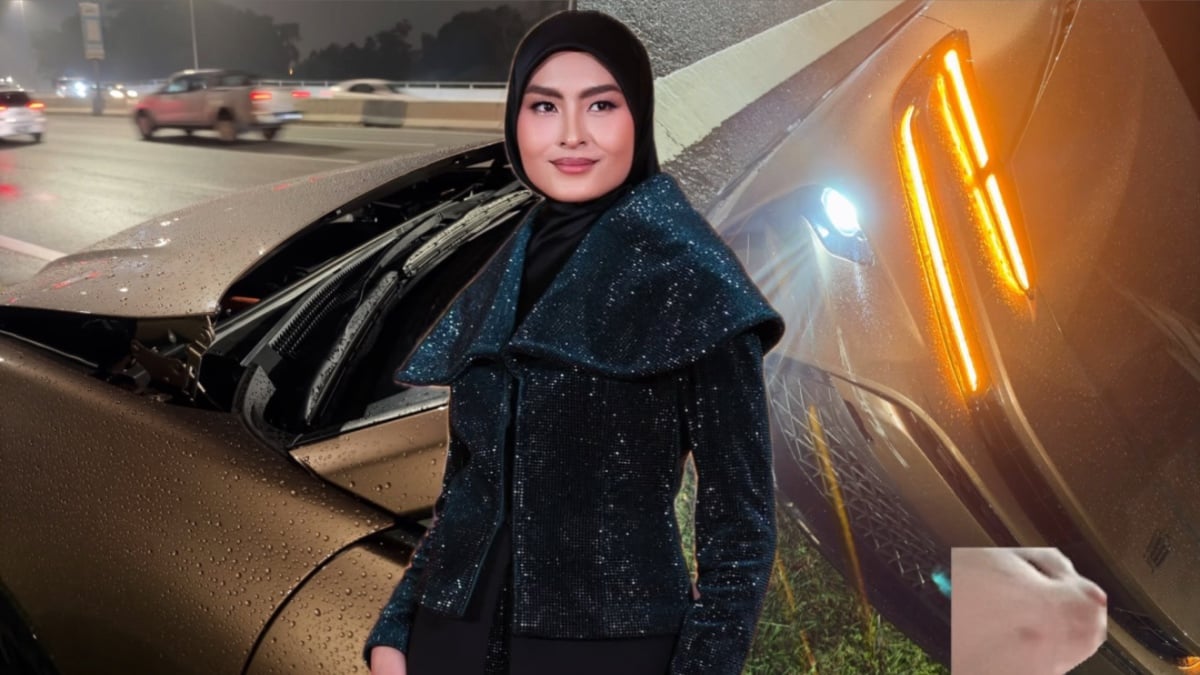 [VIDEO] Wany Hasrita Kongsi Detik Cemas Terlibat Kemalangan Jalan Raya – ‘Tiada Yang Serius, Kereta Calar & Bonet Terangkat’