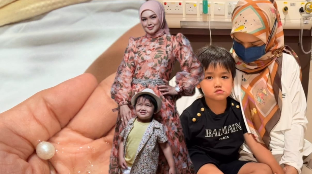 Siti Nurhaliza Kongsi Detik Cemas, Afwa Termasukkan Manik Mainan Dalam Hidung