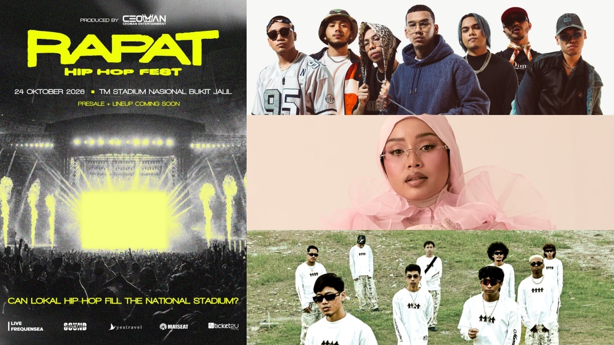 RAPAT Hip Hop Fest Bakal Satukan 100 Rapper Tempatan Di Stadium Nasional