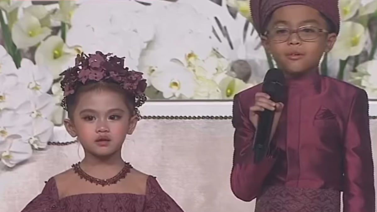 Ucapan Ayden Di Majlis Perkahwinan Bella Astillah & Syed Saddiq Undang Sebak – ‘Ada Kalanya Saya Melihat Mummy Menangis…’