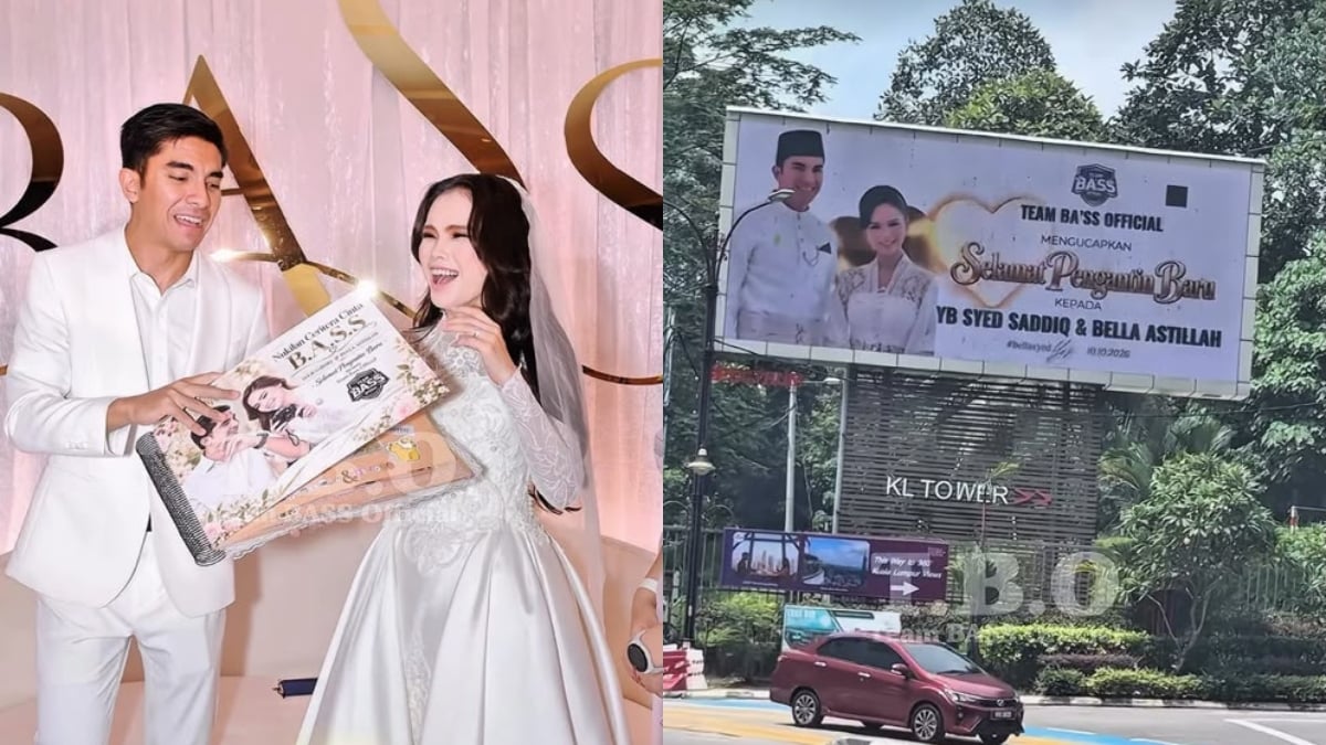 Team BASS Sediakan Enam Hadiah Istimewa Buat Syed Saddiq & Bella Astillah
