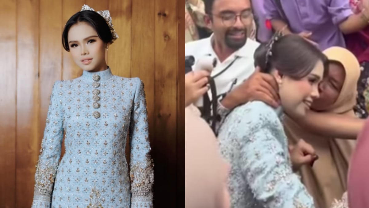 [VIDEO] ‘Kami Mohon Maaf’ – Menantu Mak Cik Tarik Leher Semasa Majlis Di Muar Telefon Bella Astillah