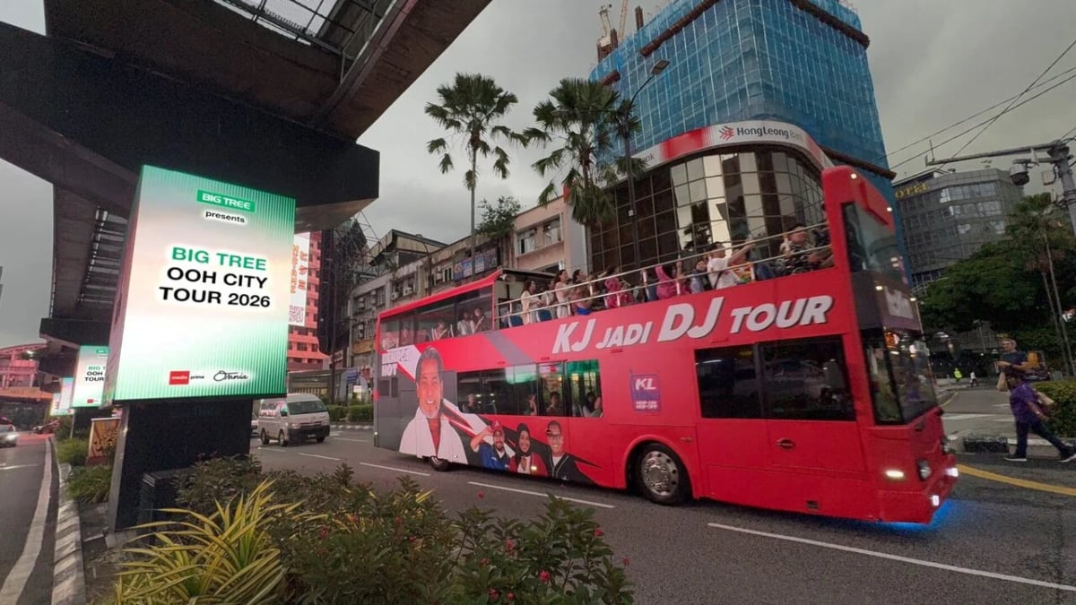 Big Tree OOH City Tour 2026 Transformasi Kuala Lumpur Jadi Ruang Pengiklanan Interaktif, Cipta Pengalaman Lebih Imersif
