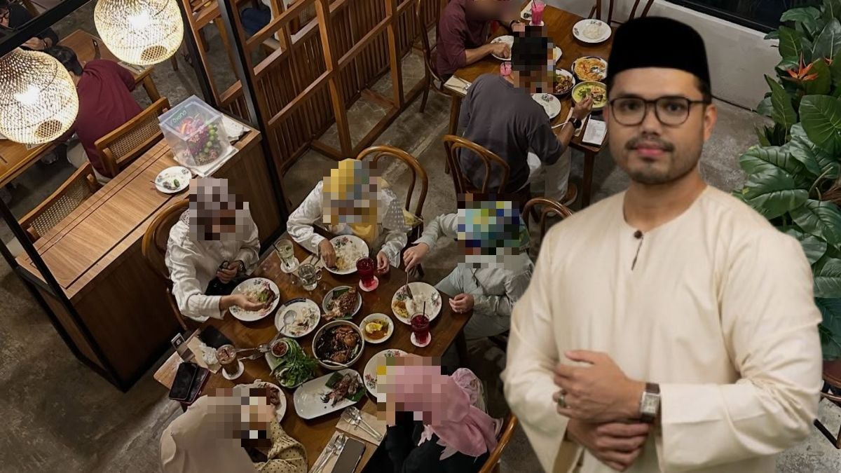 Individu Kecewa Meja Tak Boleh Gabung Di Rembayung, Khairul Aming Tampil Beri Respon – ‘Cik Buat Dua Tempahan Berasingan…’