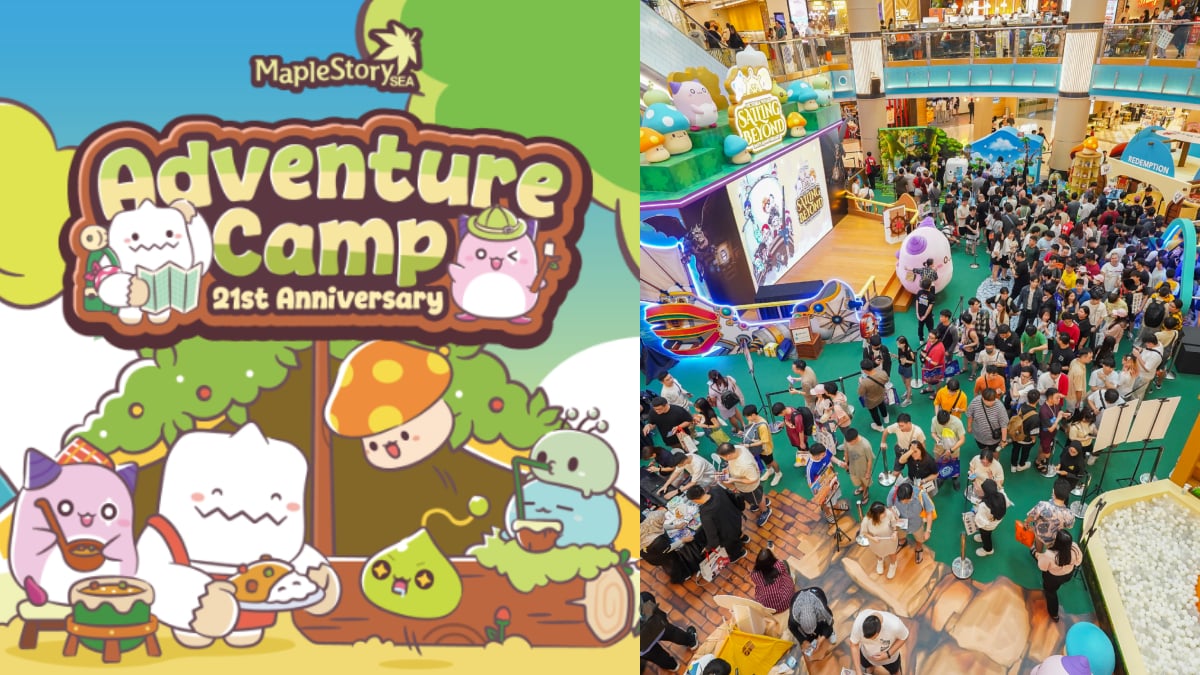 MapleStorySEA Raikan Ulang Tahun Ke-21 Dengan Maple Adventure Camp Di LaLaport BBCC, Masuk Percuma!